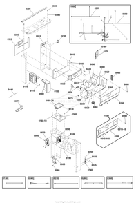 Control Panel Group Diagram and Parts List for 040782-00  Briggs and Stratton Generator